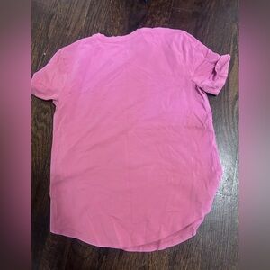Lululemon t shirts size 4 light pink